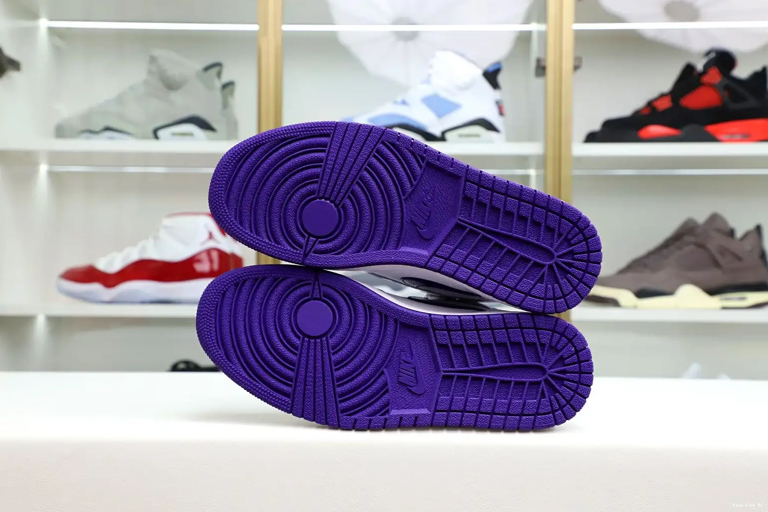 Air Kimikick Court 1 High OG Jordan Purple 0708